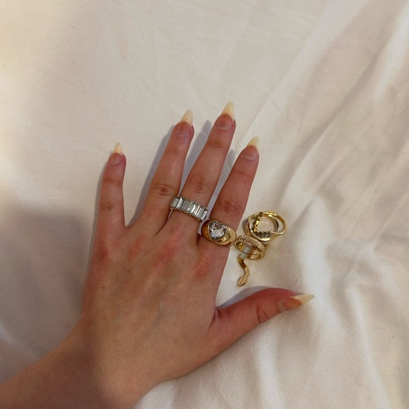 Snake set rings - Picture 6 of 6